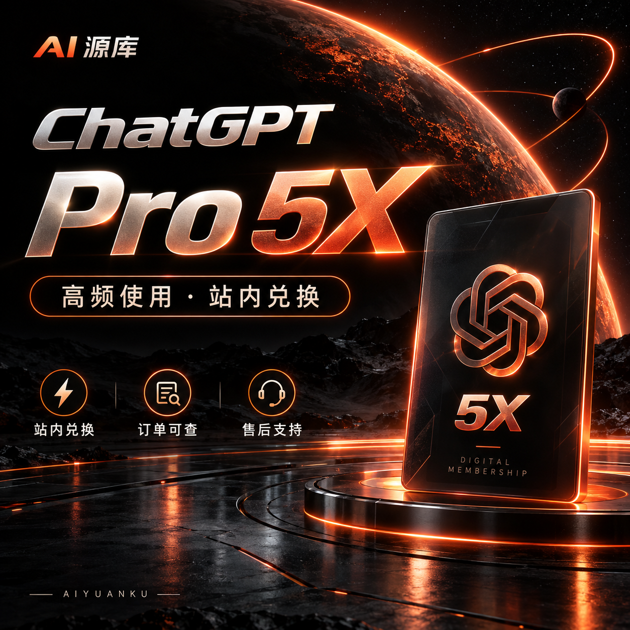 ChatGPT Pro 5× 商品封面